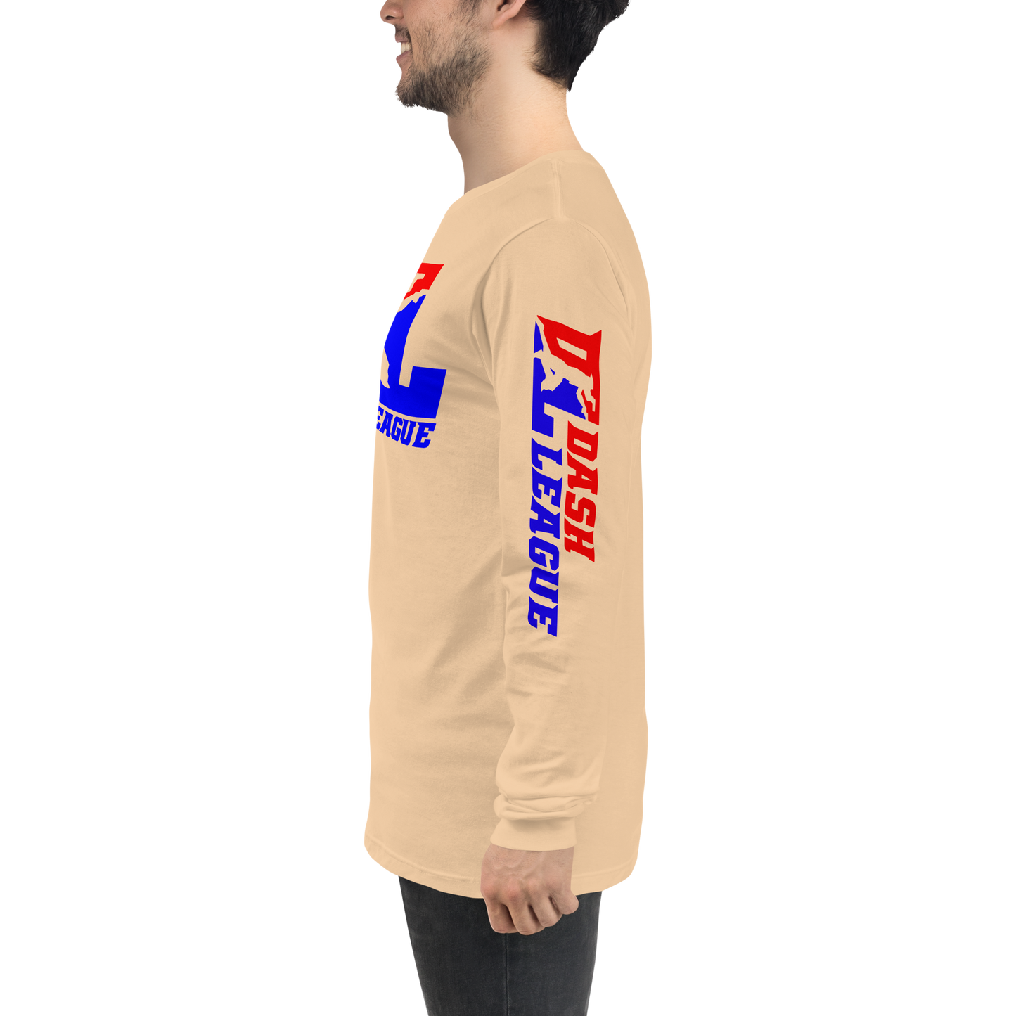 Long Sleeve Shirt Color DL Logo (Front+Sleeves)