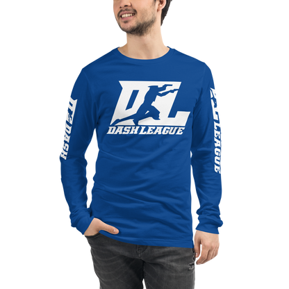 Long Sleeve Shirt White DL Logo (Front+Sleeves)