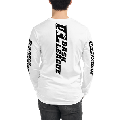 Long Sleeve Shirt Black Wide DL Logo (Front+Back+Sleeves)