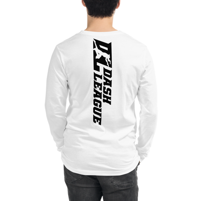 Long Sleeve Shirt Black Wide DL Logo (Front+Back)