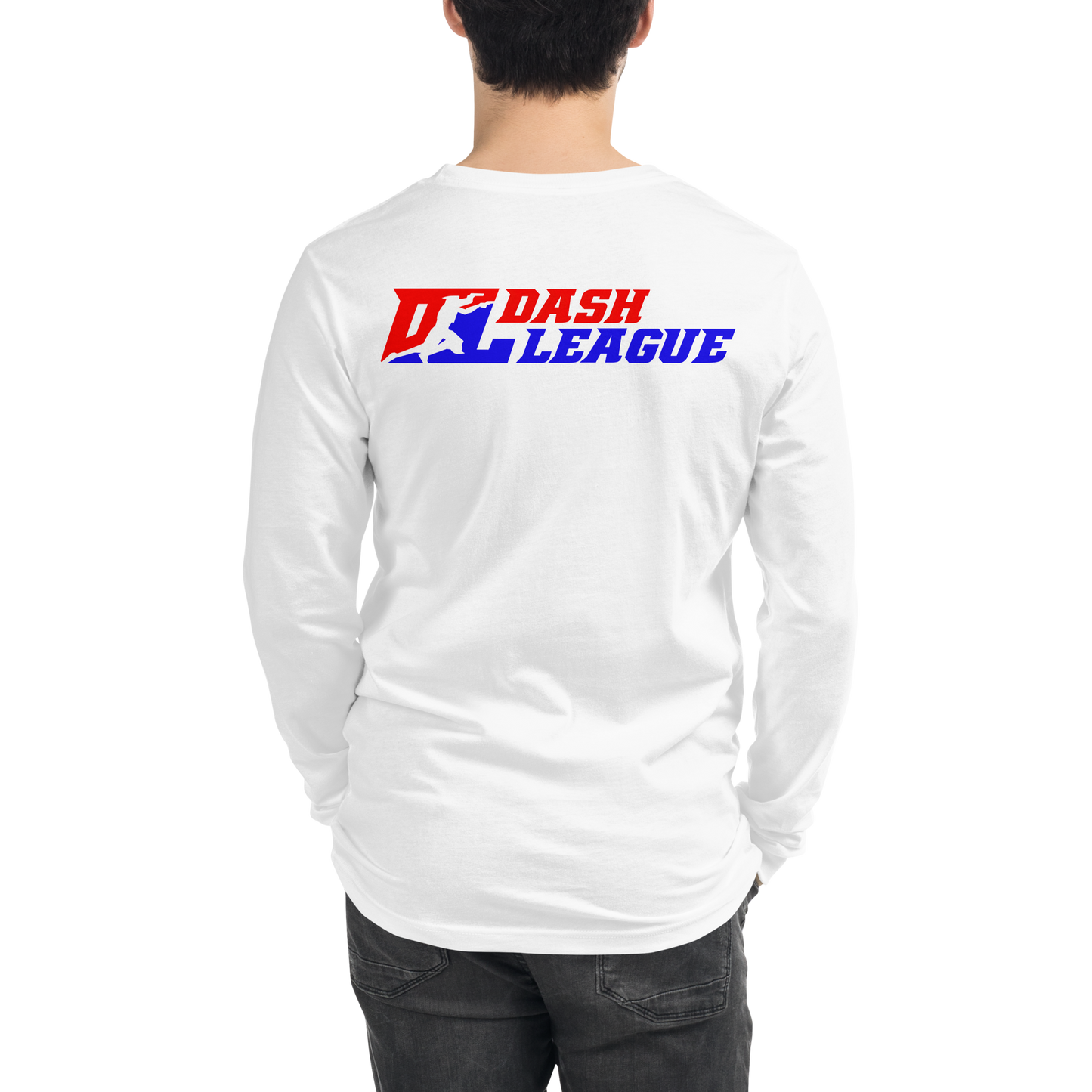 Long Sleeve Shirt Color DL Logo (Front+Back)