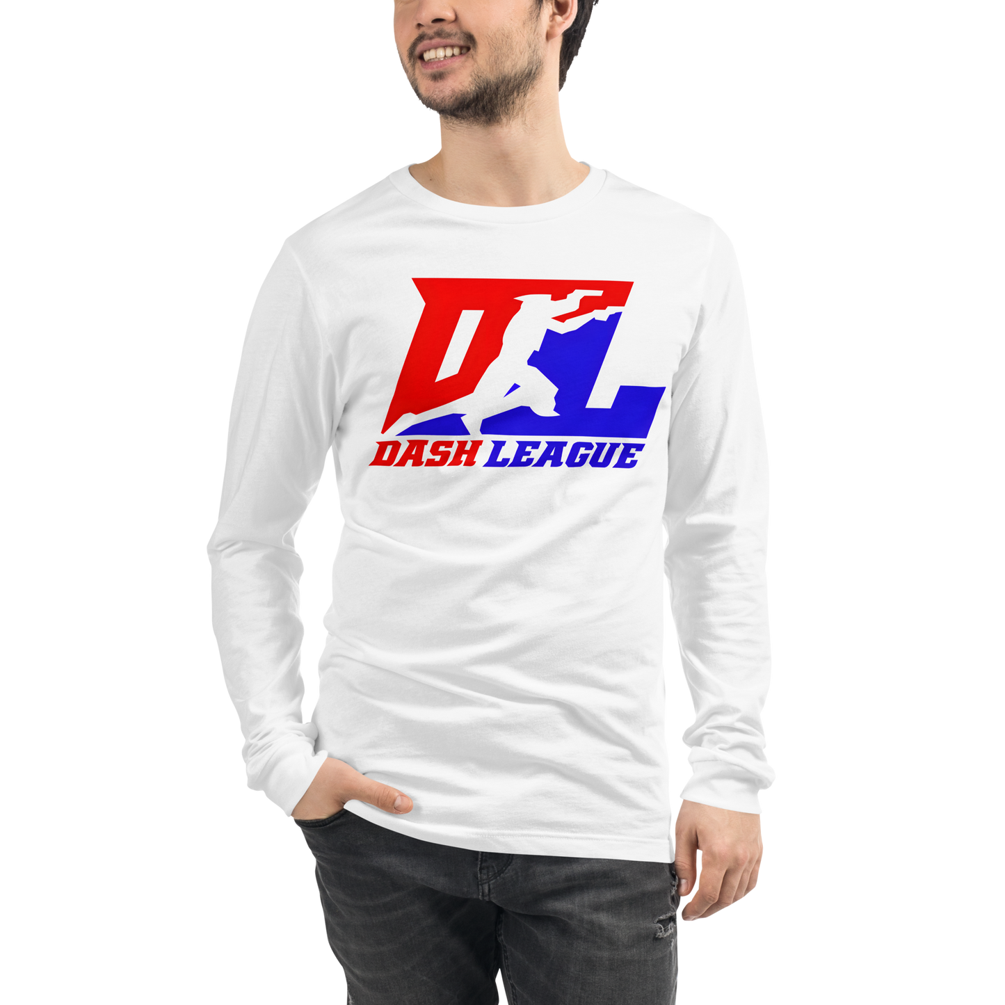 Long Sleeve Shirt Color DL Logo (Front+Back)