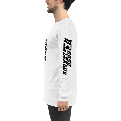 Long Sleeve Shirt Black Wide DL Logo (Front+Back+Sleeves)