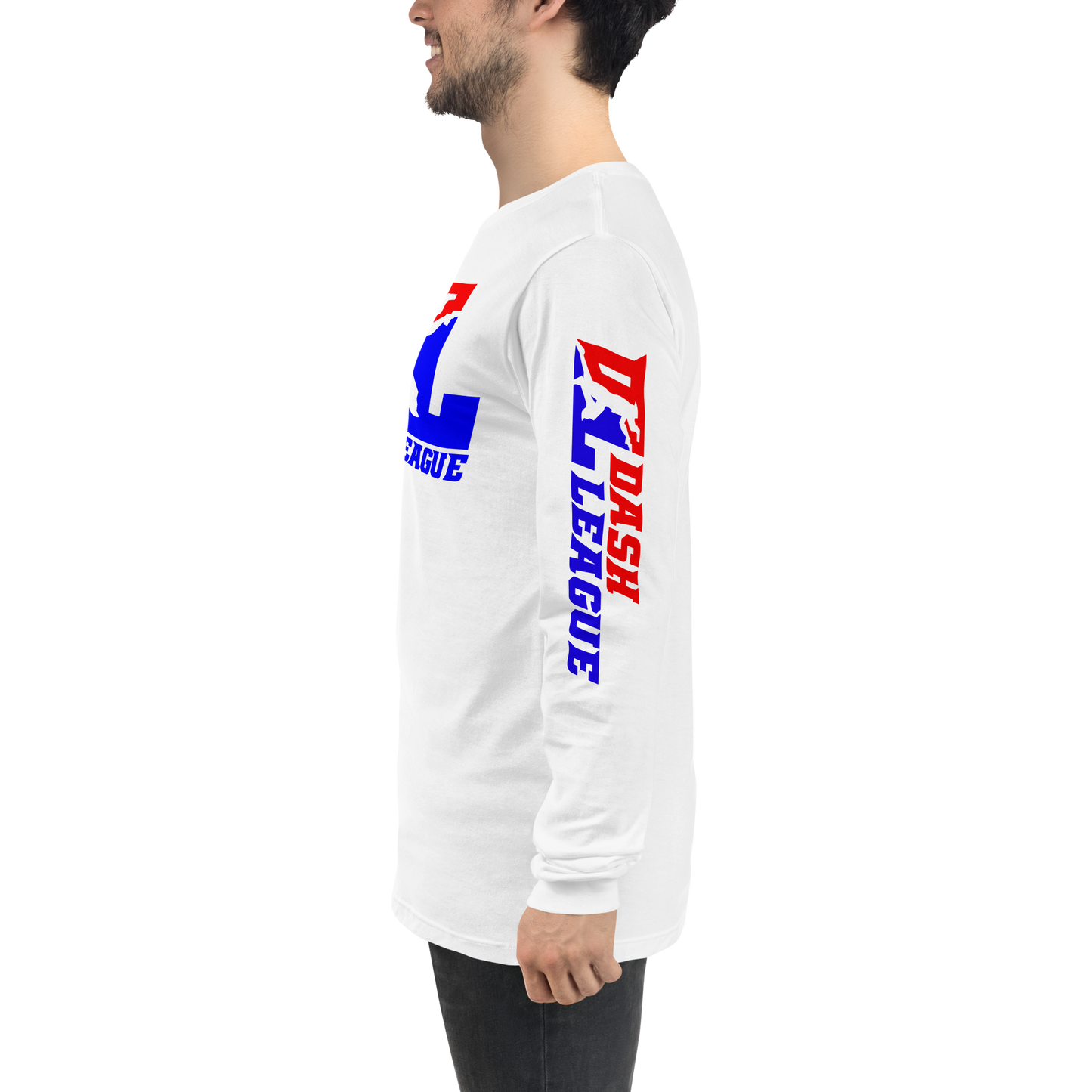 Long Sleeve Shirt Color DL Logo (Front+Sleeves)