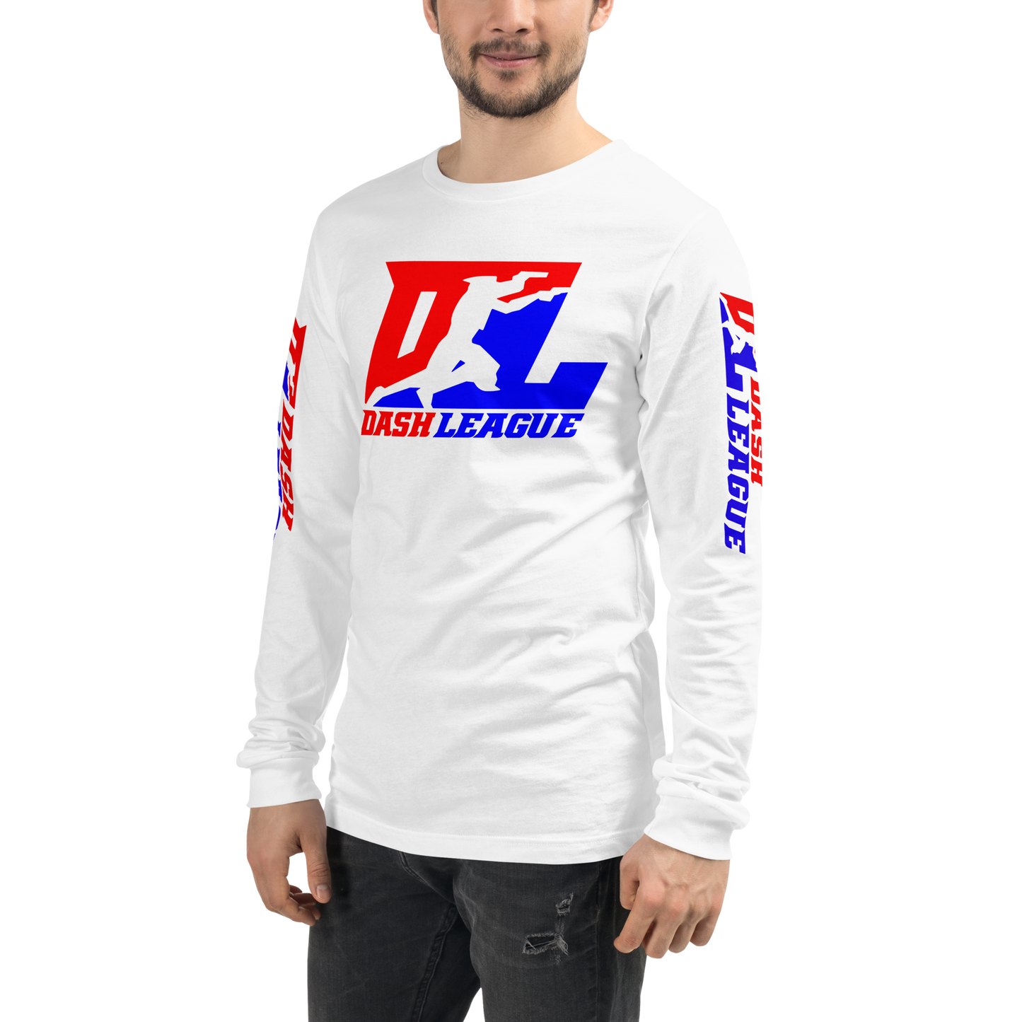 Long Sleeve Shirt Color DL Logo (Front+Sleeves)