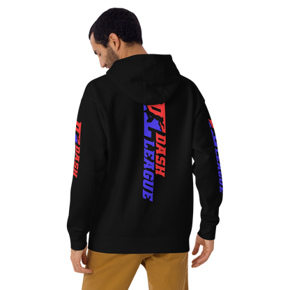 Hoodie Color Wide DL Logo (Front+Back+Sleeves)