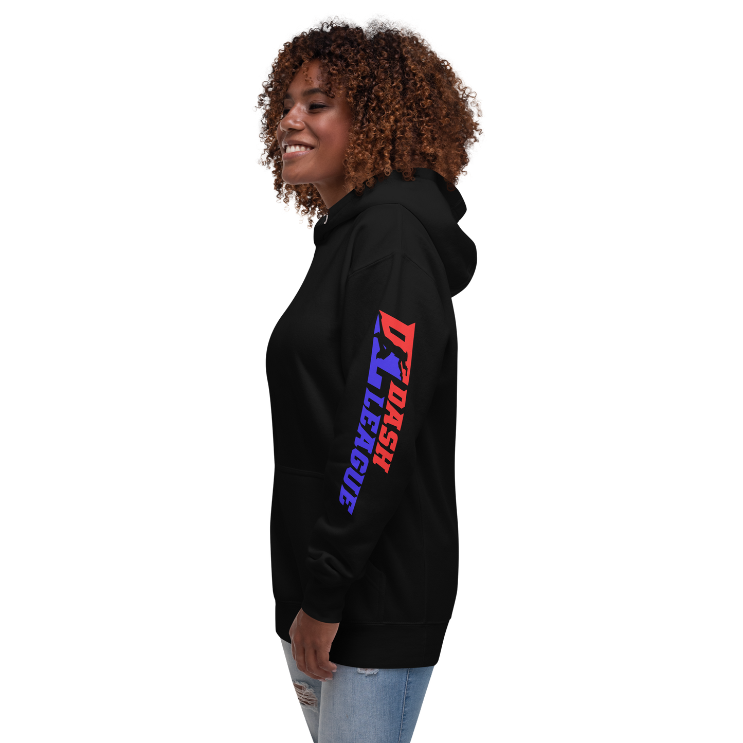 Hoodie Color Wide DL Logo (Sleeves)