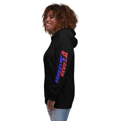 Hoodie Color Wide DL Logo (Sleeves)