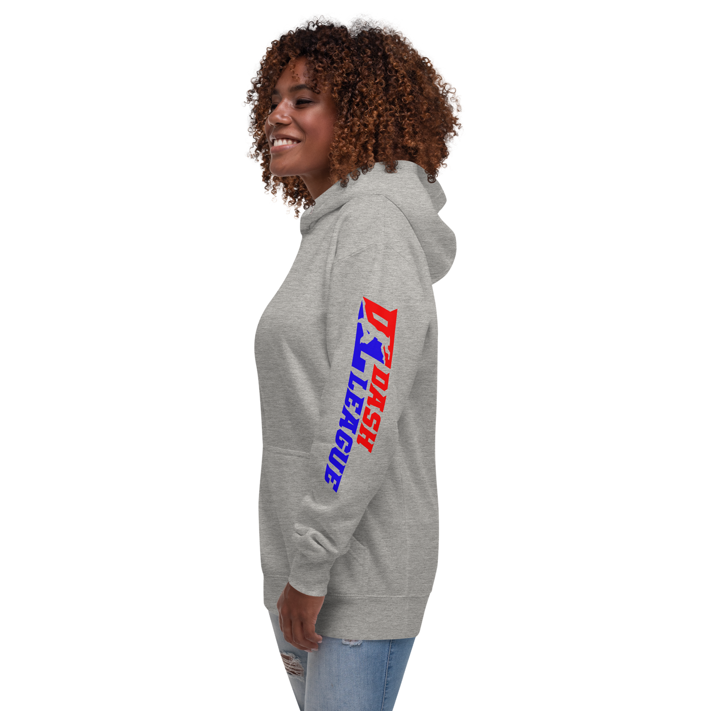 Hoodie Color Wide DL Logo (Sleeves)