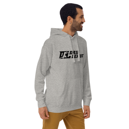 Hoodie Black Wide DL Logo