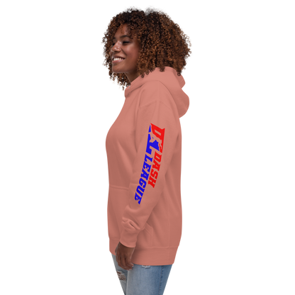 Hoodie Color Wide DL Logo (Sleeves)