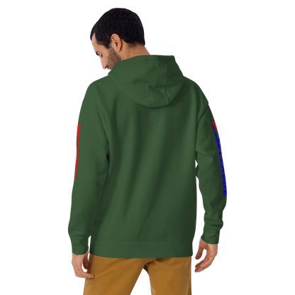 Hoodie Color DL Logo (Front+Sleeves)