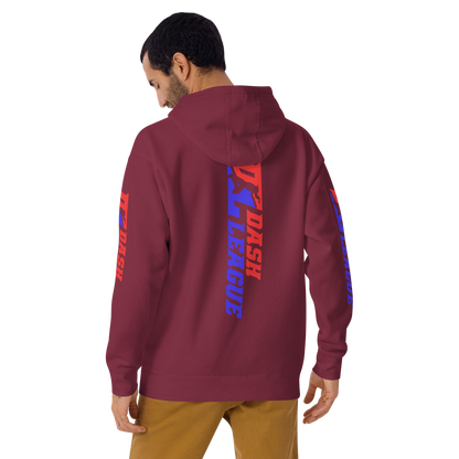 Hoodie Color Wide DL Logo (Front+Back+Sleeves)