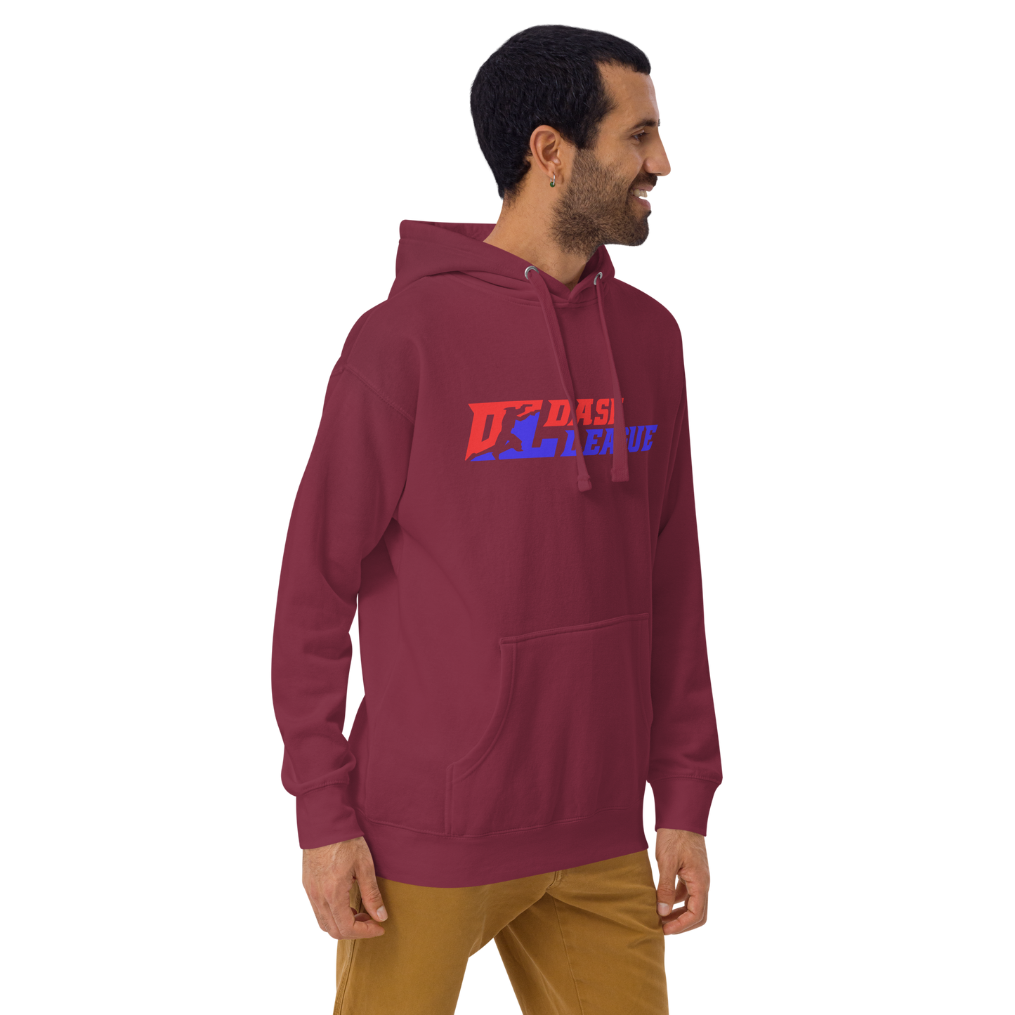 Hoodie Color Wide DL Logo (Front+Back)