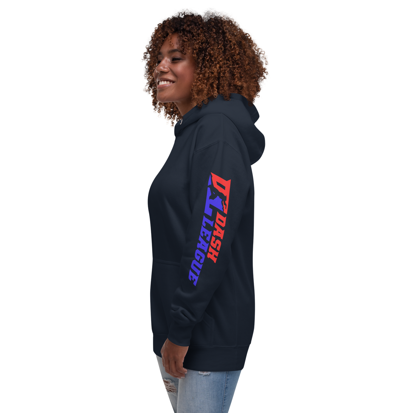 Hoodie Color Wide DL Logo (Sleeves)