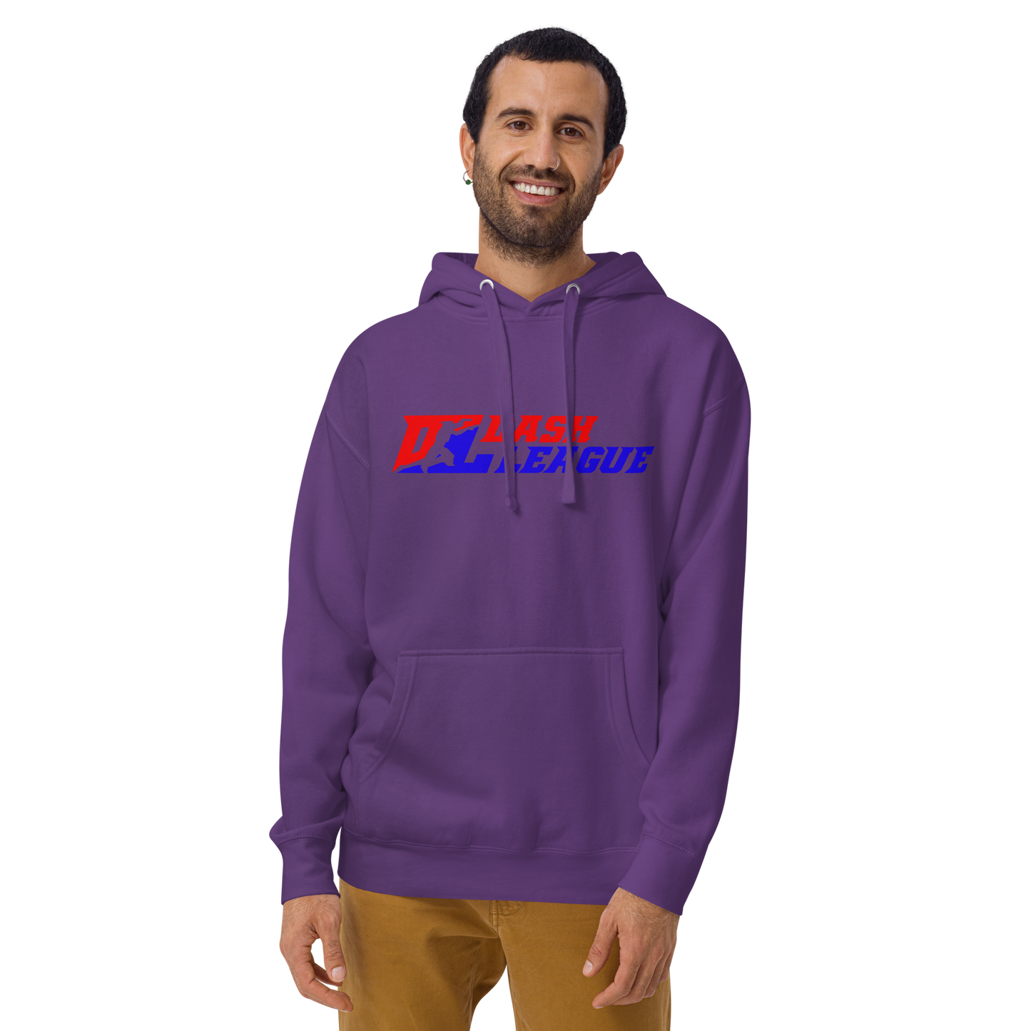 Hoodie Color Wide DL Logo (Front+Back)