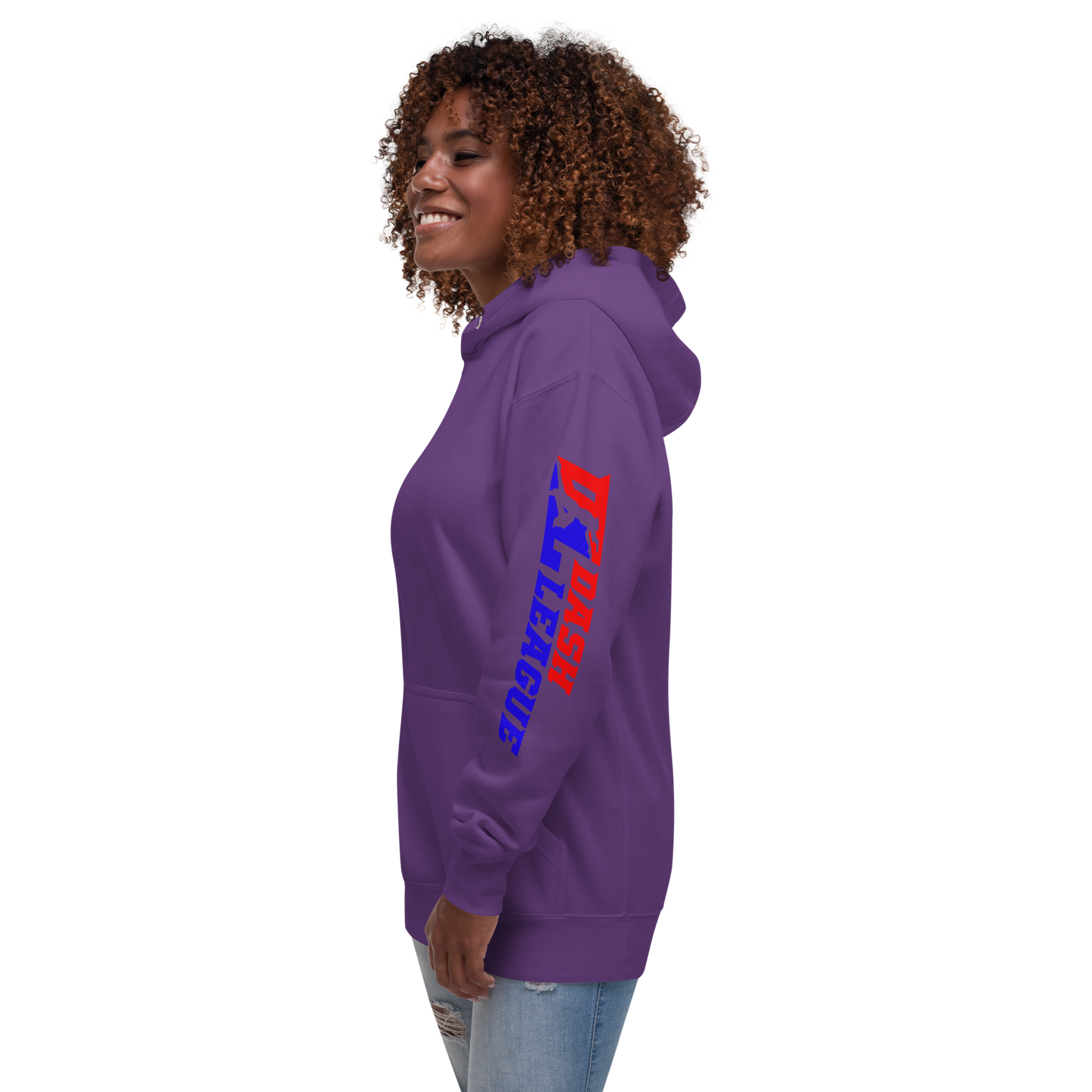 Hoodie Color Wide DL Logo (Sleeves)