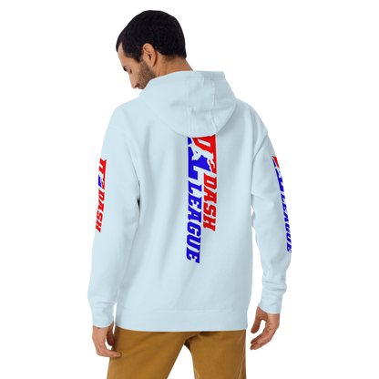 Hoodie Color Wide DL Logo (Front+Back+Sleeves)