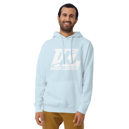 Hoodie White DL Logo