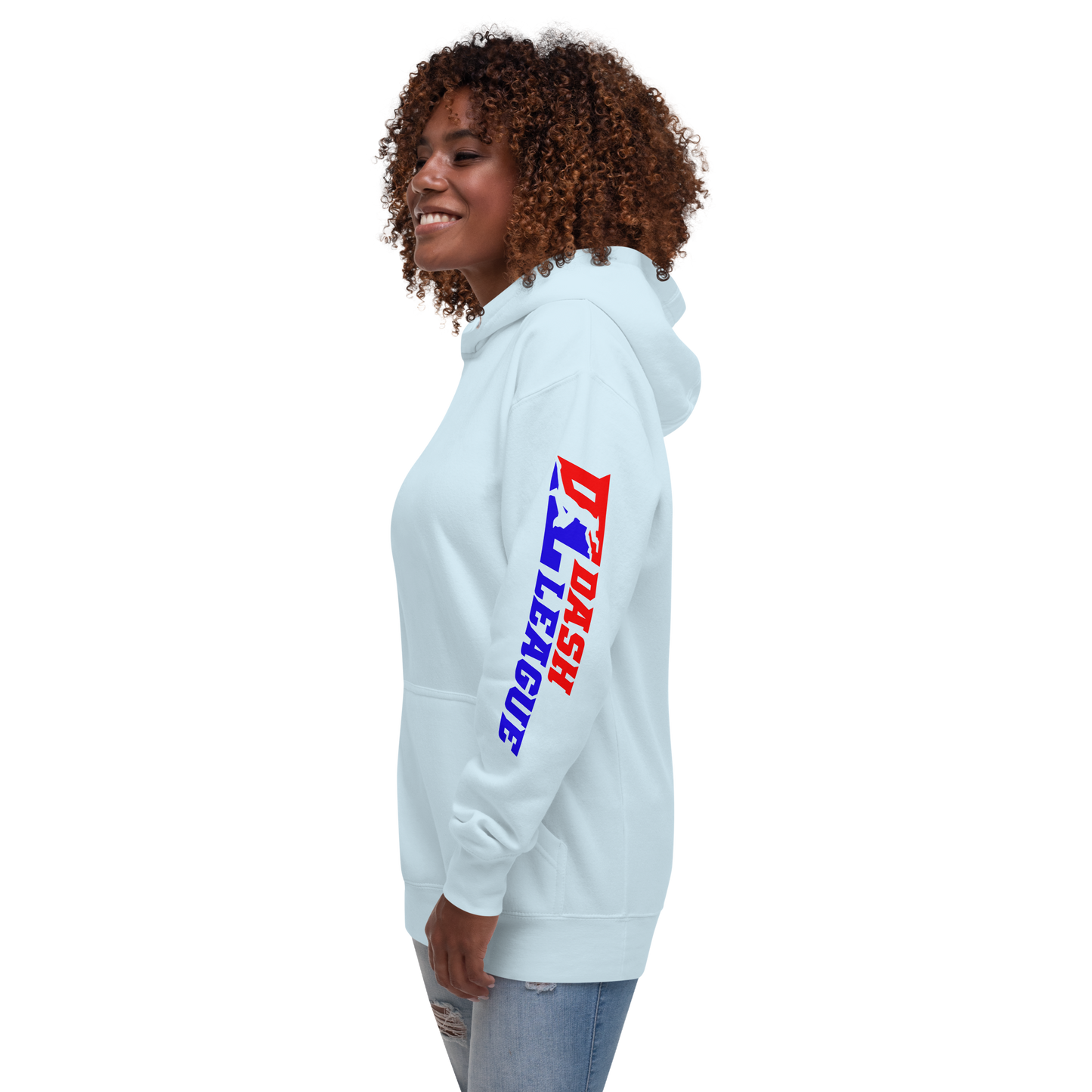 Hoodie Color Wide DL Logo (Sleeves)