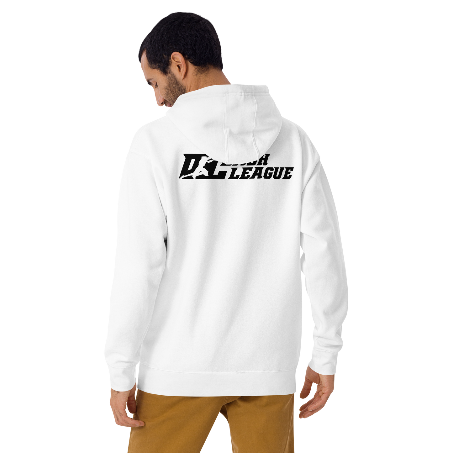 Hoodie Black Outline DL Logo (Front+Back)