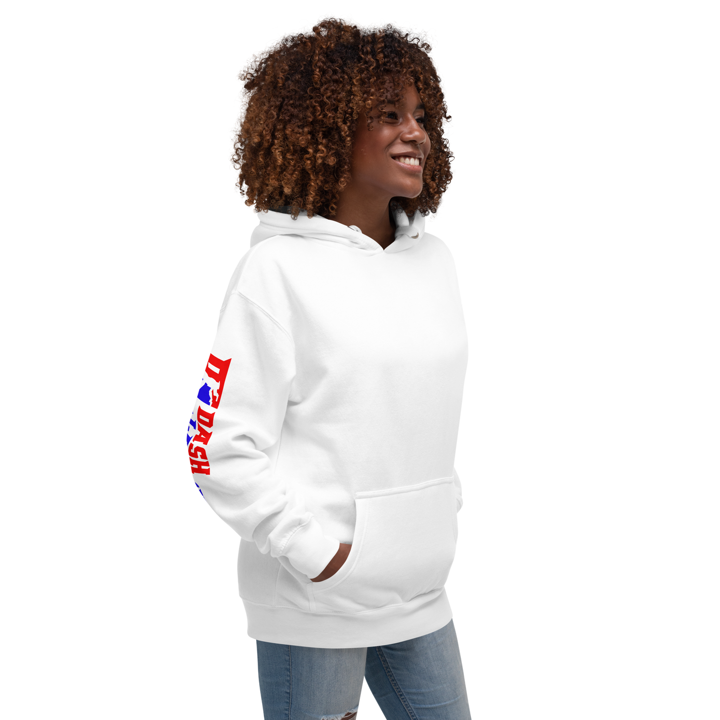 Hoodie Color Wide DL Logo (Sleeves)