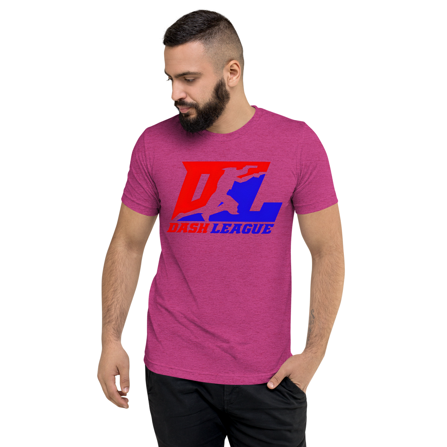 Tri-Blend Shirt Color DL Logo