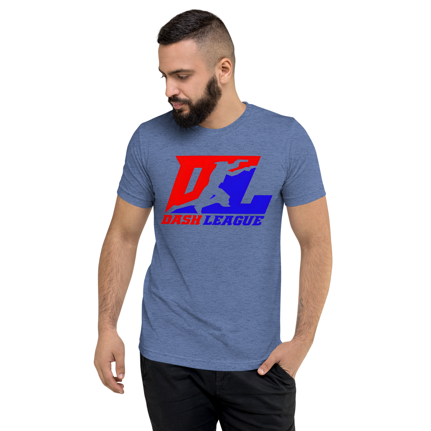 Tri-Blend Shirt Color DL Logo