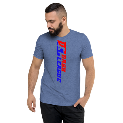 Tri-Blend Shirt Color Wide DL Logo (Front+Back)