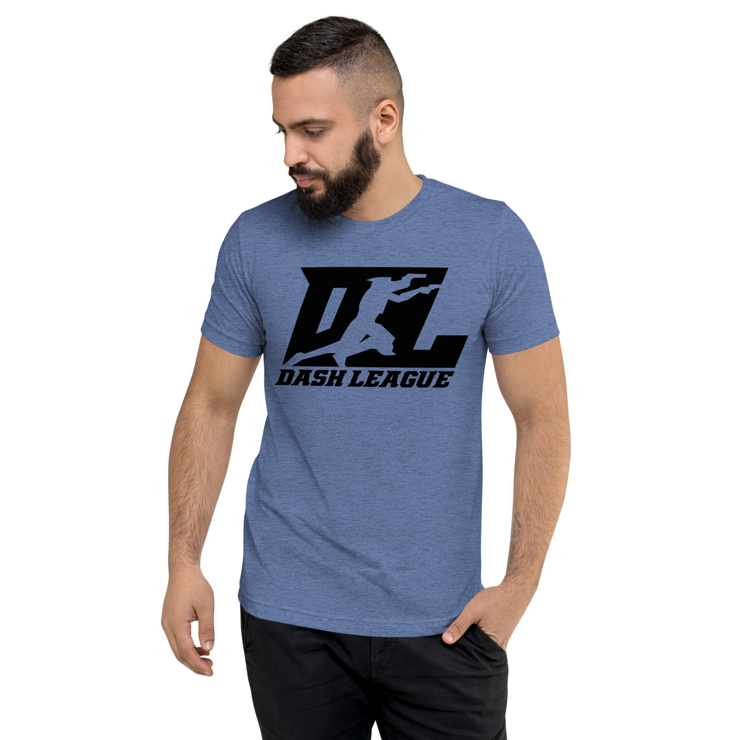 Tri-Blend Shirt Black DL Logo