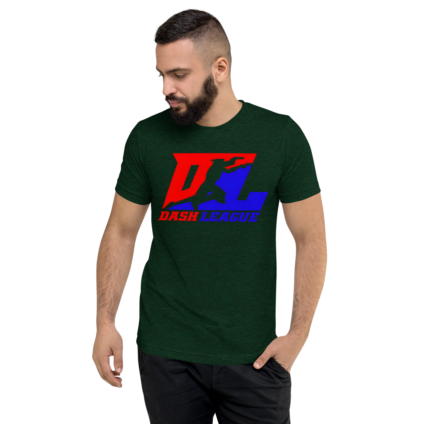 Tri-Blend Shirt Color DL Logo