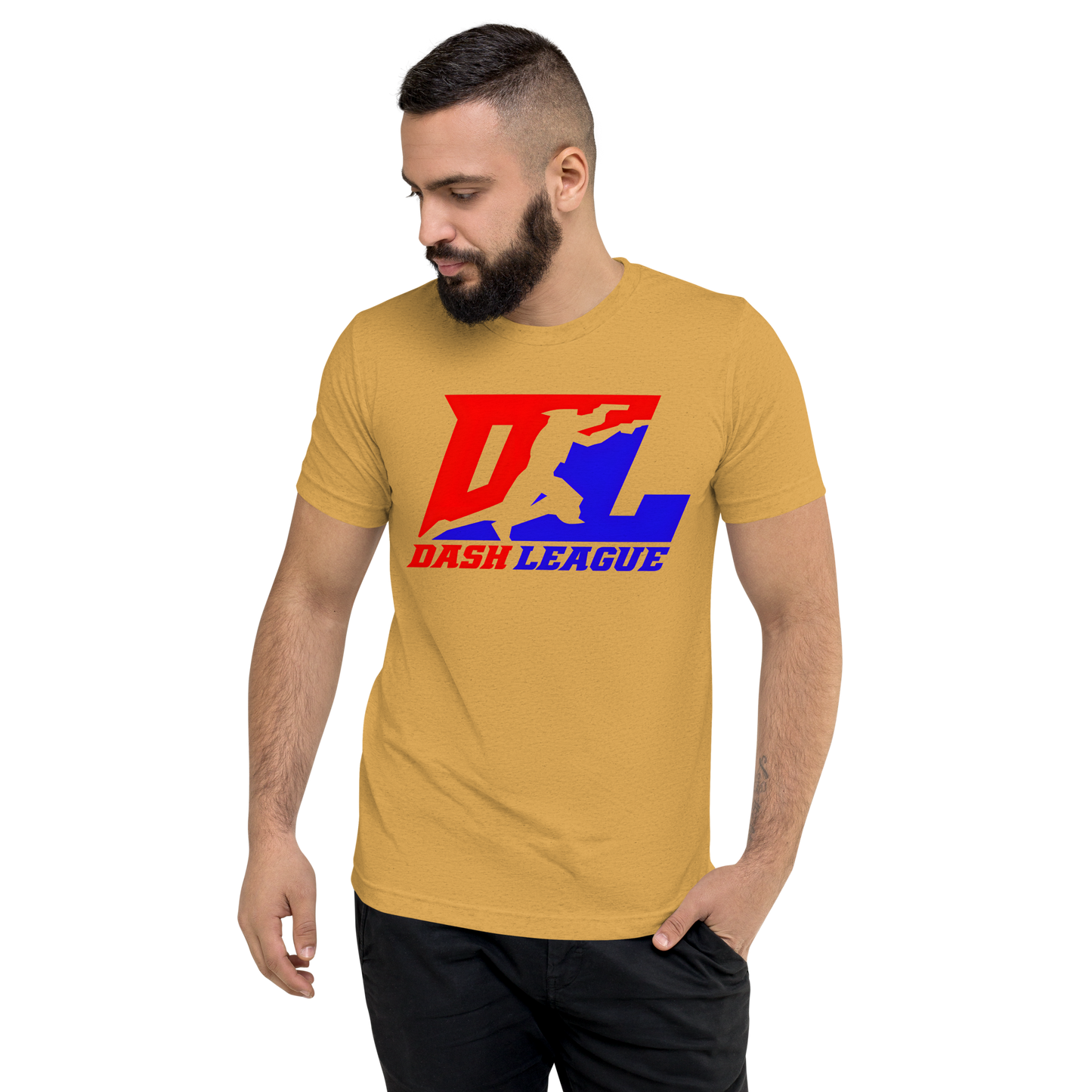 Tri-Blend Shirt Color DL Logo