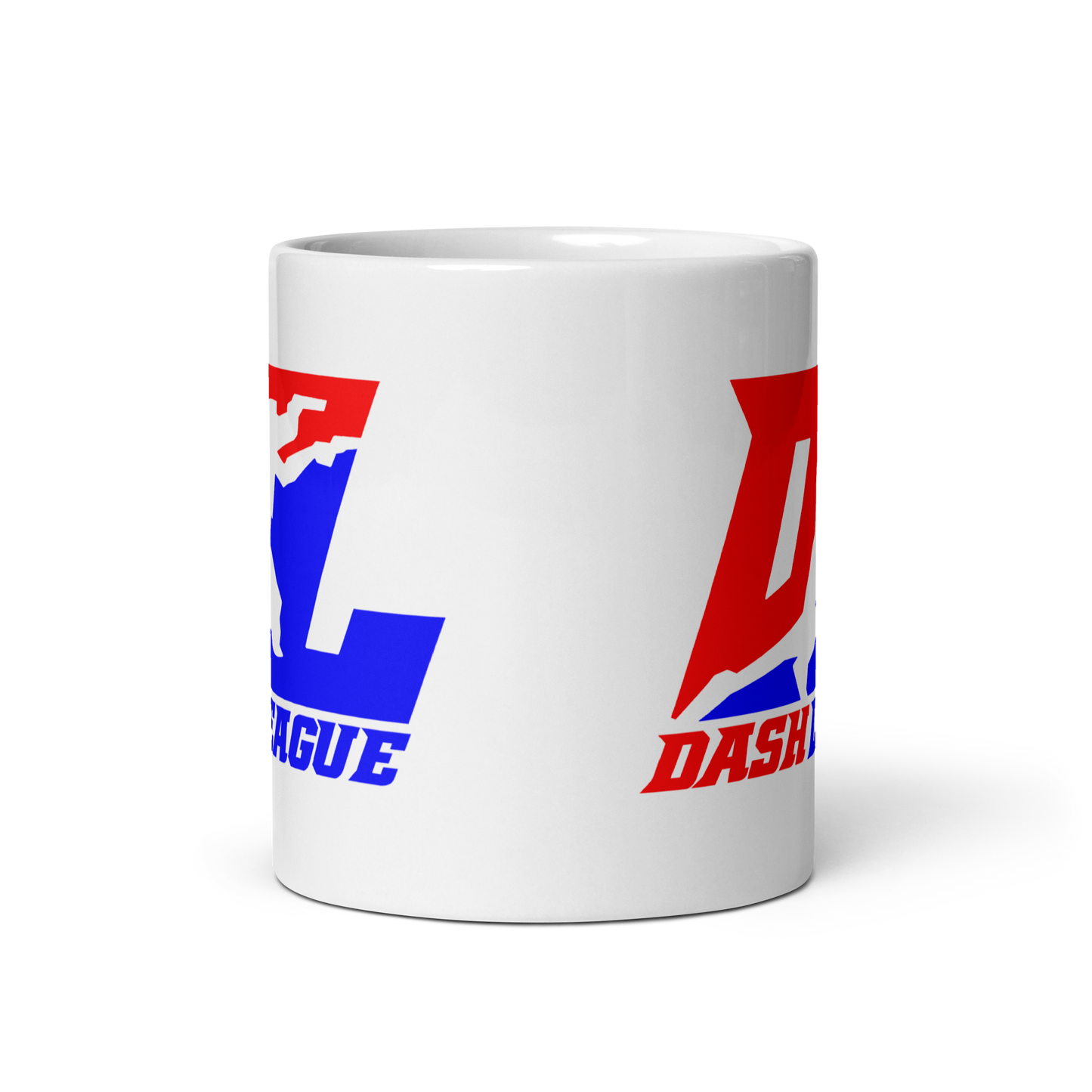 White Mug Color DL Logo Wrap