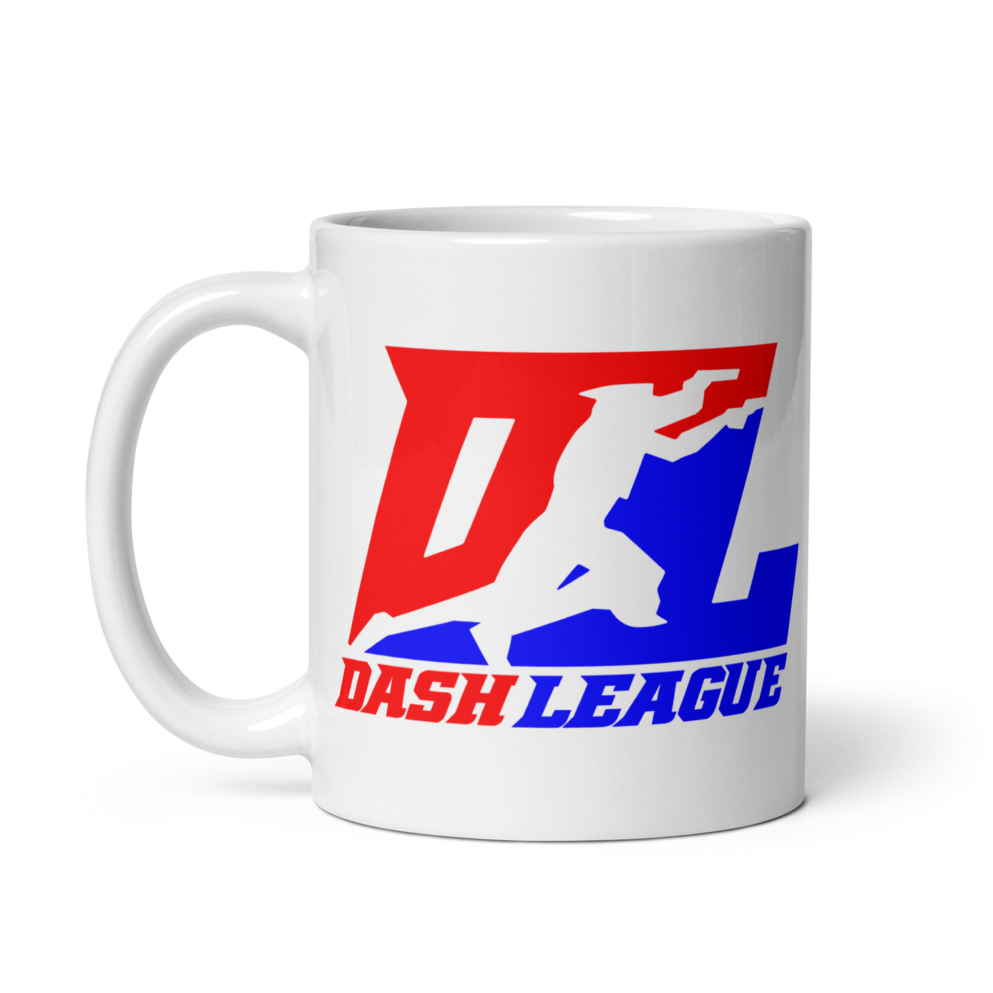 White Mug Color DL Logo Wrap