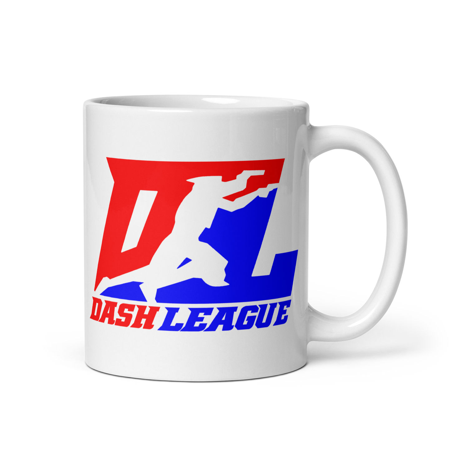 White Mug Color DL Logo Wrap