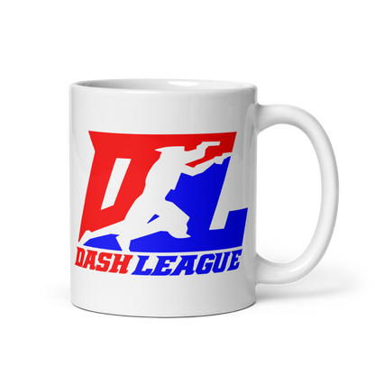 White Mug Color DL Logo Wrap