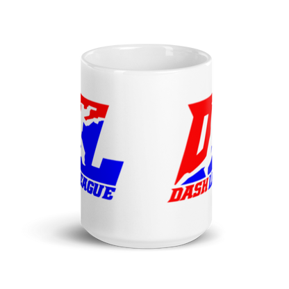 White Mug Color DL Logo Wrap