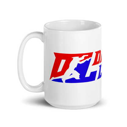 White Mug Color Wide DL Logo