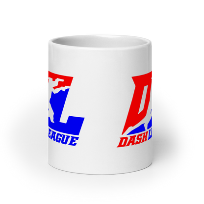 White Mug Color DL Logo Wrap