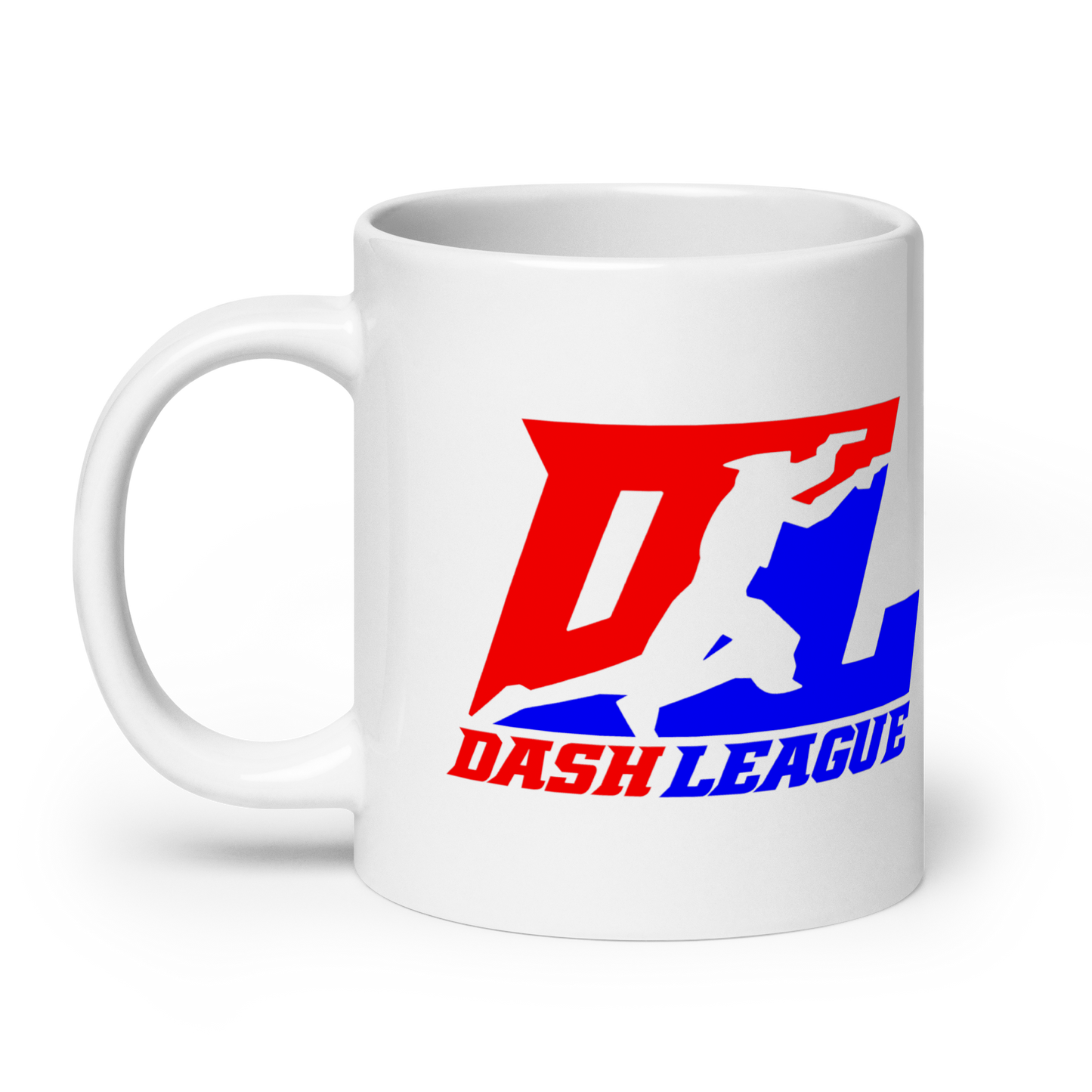 White Mug Color DL Logo Wrap