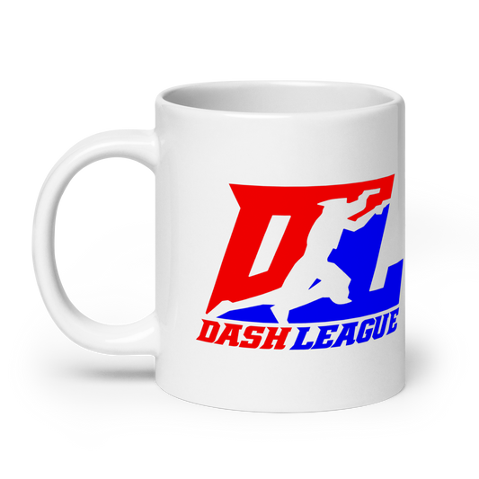 White Mug Color DL Logo Wrap