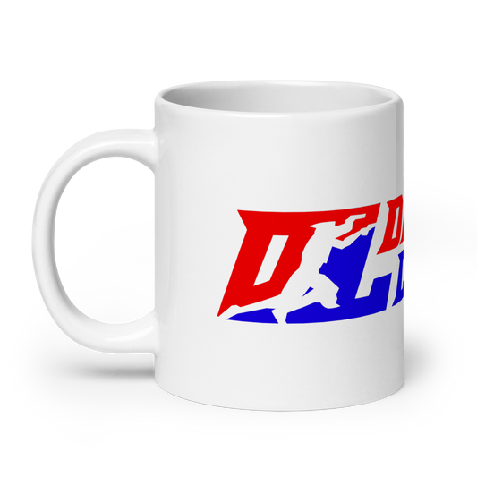 White Mug Color Wide DL Logo