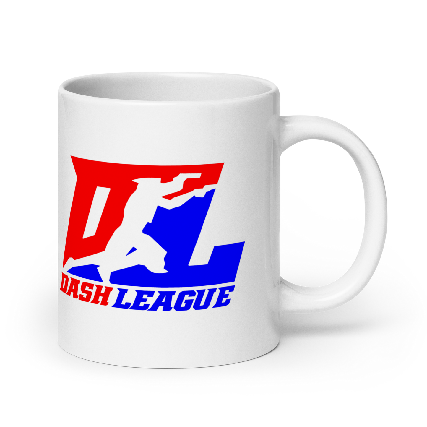 White Mug Color DL Logo Wrap