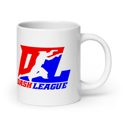 White Mug Color DL Logo Wrap