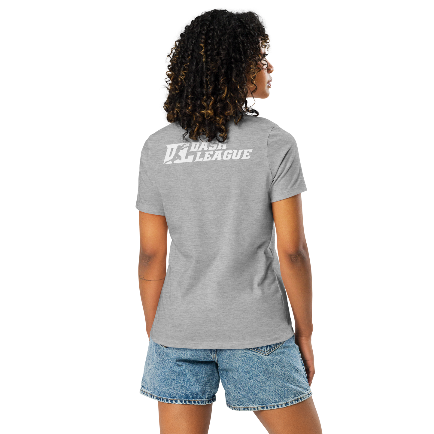 Shirt (Women) White DL Logo (Front+Back)