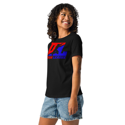 T-shirt décontracté pour femme avec logo DL