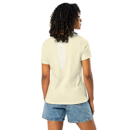 Shirt (Women) White Wide DL Logo (Front+Back)