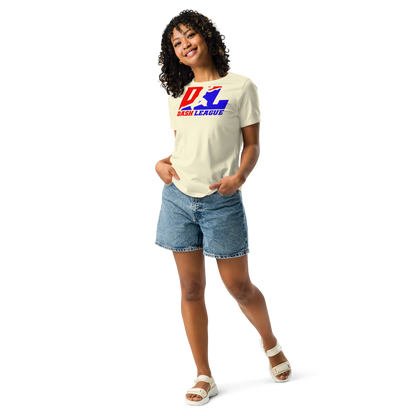 T-shirt décontracté pour femme avec logo DL