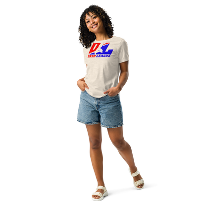 T-shirt décontracté pour femme avec logo DL