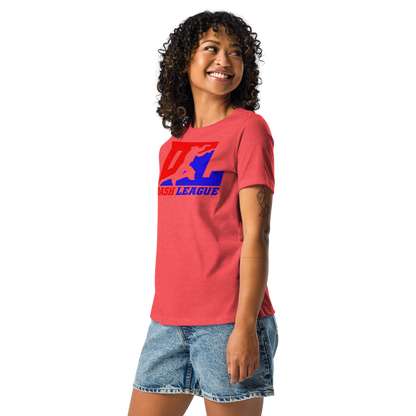 T-shirt décontracté pour femme avec logo DL